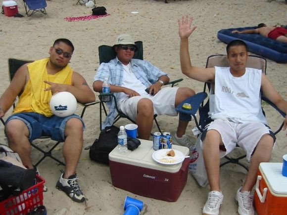 Pat, Ian, Rog....jus beach bums