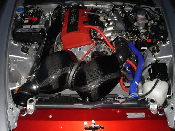 ASM vs 1 plate, Gruppe M intake, Samco hoses