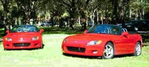 2 Red S2000's
