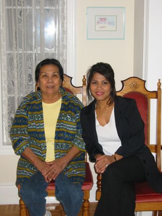 Lola Luz and Tita Rosemarie