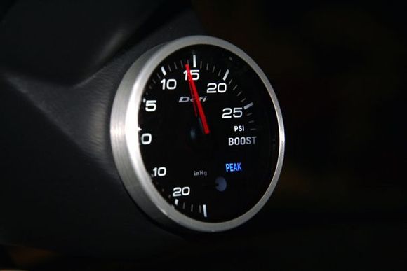 Defi Boost @ 13.5 psi