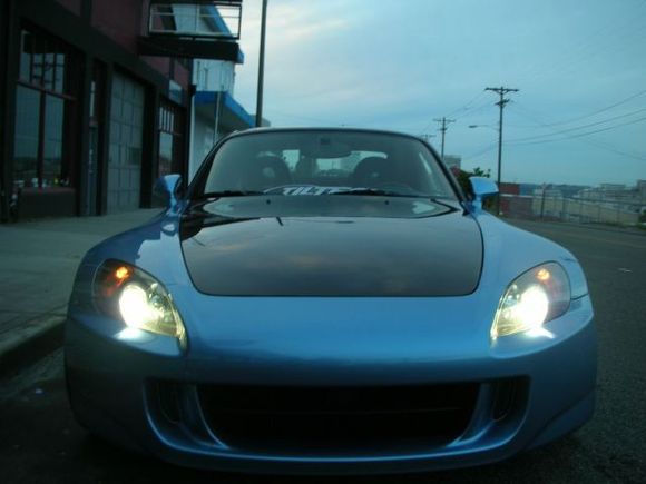 Parked outside the shop in Tacoma WA