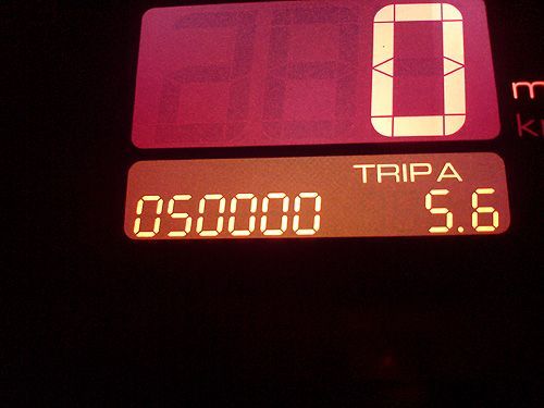 50,000 glorious miles !