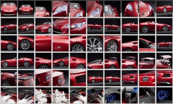 Lexus LF-A Roadster 60 Thumbnails