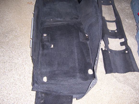 2001 S2000 carpet driver back half