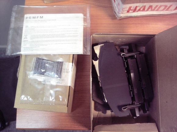 Fronts Pads Detailed