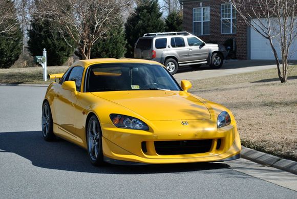 front angle