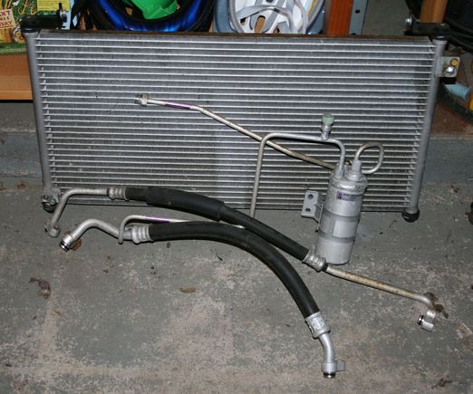 AC Radiator &amp; Hoses