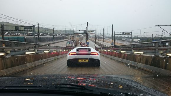 Lambo at the Tunnel