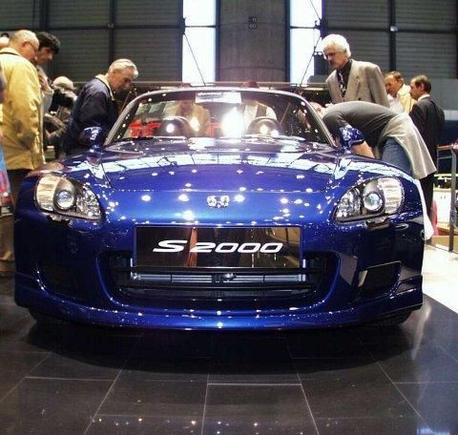 Blue S2000 Front