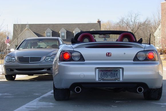 My S2K &amp; C320 - 01.JPG