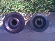 Non Stop Tuning 65mm vs Stock Pulley