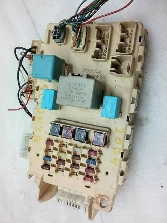 Front of panel