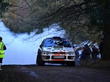 Blowing up comprehensively on The WyeDean Rally 2015