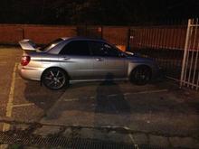Car at work.