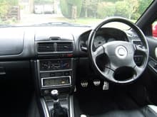 Subaru Impreza UK2000 AWD Turbo (270bhp) Interior

Momo gknob
STi pedal set
Upgraded JVC headunit
Custom Leather