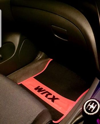 Wrx car mats.