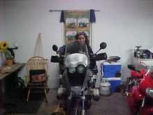 My Daughter on my BMW