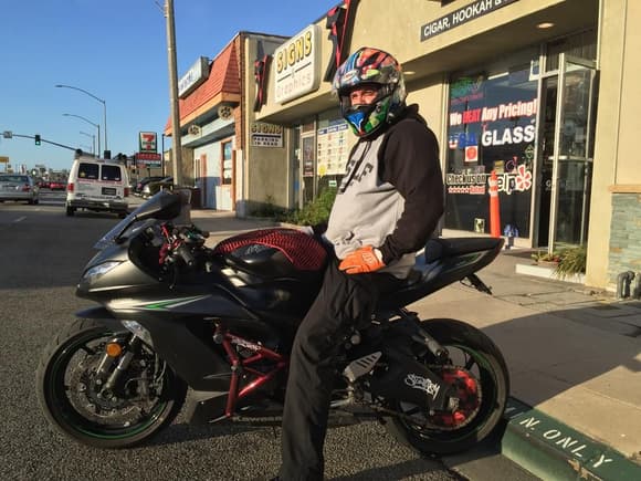 2016 Kawasaki 636 stunt bike #stuntfarm