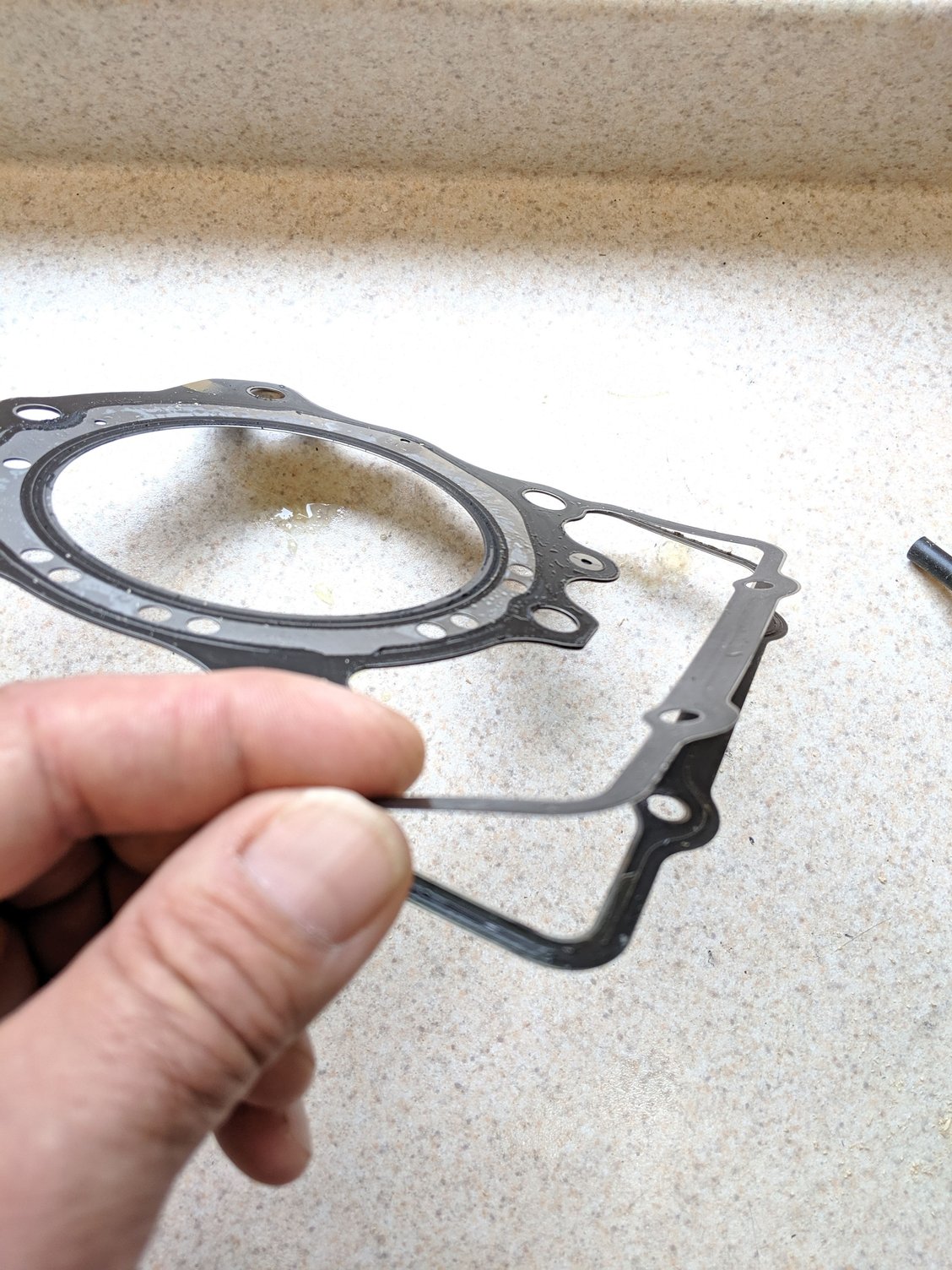 Cylinder Head Gasket....leaking SuperHawk Forum