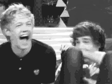 laughing