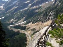 Twisties at North Cascades Pass
