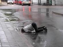 you're not REALLY drunk...
until you have to hold on to the street...
to keep from falling off the earth....