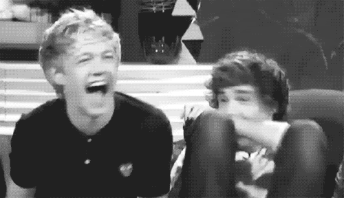 laughing