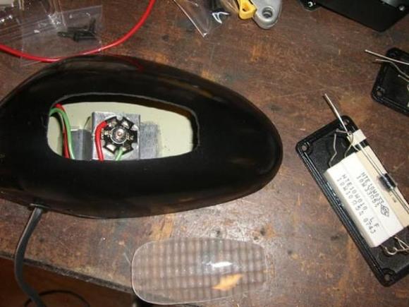 mirror parts for integrated turn signals