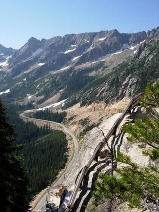 Twisties at North Cascades Pass