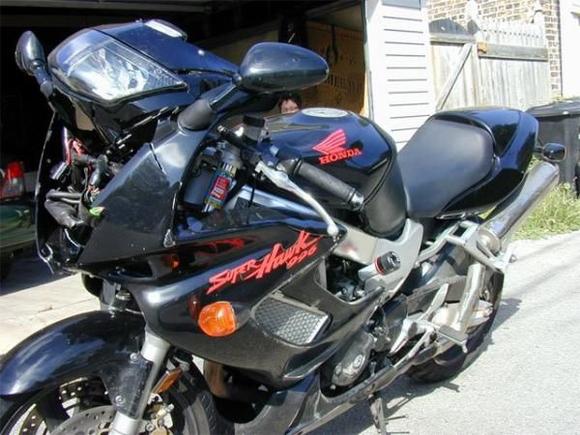 2003 crashed bike