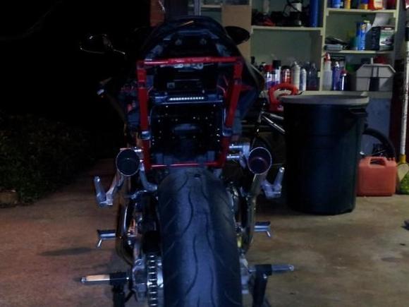 rear view of my superhawk project
