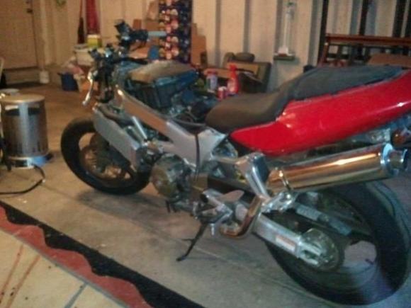 This is how it looked in storage for over 4 years