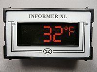 Digital Car Thermometer

Product Page: https://goo.gl/TxAJJg

The Digital Car Thermometer gauge accurately displays the temperature outside or inside of your car (one or the other). Teltek USA gauges are best in class and backed by over 20 years of design and manufacturing.

Compatibility
Any vehicle with 12vdc power

Made in the USA and secured with a Lifetime Warranty
Press button on gauge display to switch between Fahrenheit and Celsius
Temp range: -99°F to 150°F (±1°F accuracy), Temp range Celsius: -76°C to 65°C (±0.5°C accuracy)
10' plug sensor cable for taking temperature reading (cable can be easily replaced if damaged)
Requires 12vdc power
Size 3" x 1 3/4" x 1 1/4"
Easy installation instructions included.  Mounting bracket included, or set in cubby, or velcro.
Lifetime warranty, excluding abuse and the sensor cable
When temp drops to 34° F the gauge will flash "ICE"  then return to normal temp monitoring. The "ICE" warning will not flash again until the temp rises to 37° F and drops back down to 34° F.