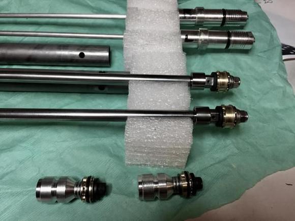 Valve assemblies built