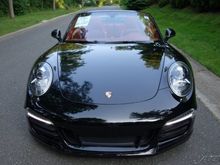 For Sale- 2013 Porsche 911 Carrera S Cabriolet, Black on Carrera Red, 3,873 Miles, RWD, PDK, 3.8L H6, Sport Chrono Package, Sport Exhausts System 

Price- 114,900.00