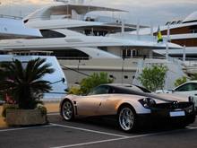 Huayra on harbour Antibes. By Passion Auto Photographie