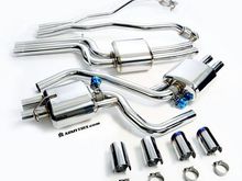 Audi S5 S4 V6 V8 B8 coupe sportback cabriolet Armytrix Catback Valvetronic Exhaust System road sounds review price