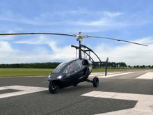 The stylish 2 seater PAL-V