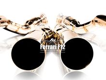 Fi Exhaust for Ferrari F12 Berlinetta - Mid X-Pipe.