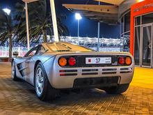 The legendary McLaren F1 in Bahrain. It's still one of the most prestigious cars ever made.