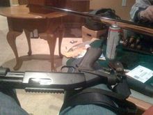 I did however like this pistol grip I put on the but of the shotgun it feels nice