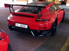 One of the first customer owned Porsche 911 GT2 RS was spotted in Qatar this week.