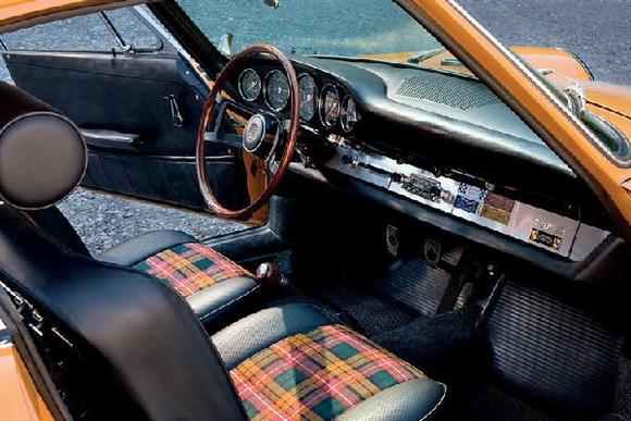 Dash badges from original owners. We added the interior