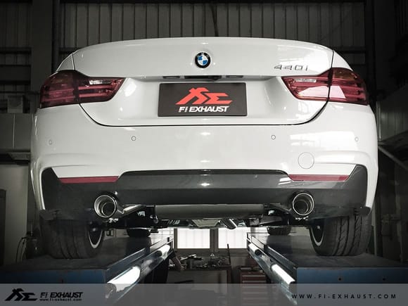 BMW F32/F36 440i x Fi Exhaust