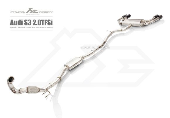 Fi Exhaust for Audi S3 2.0TFSi – Full Exhaust System.