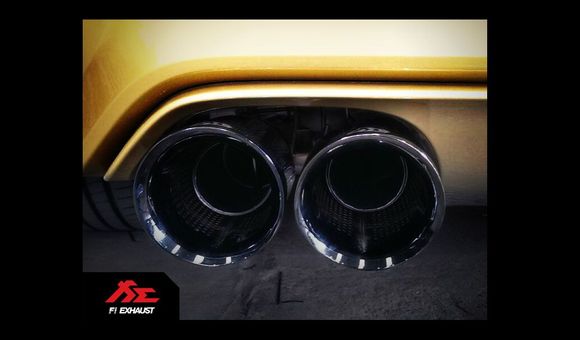 Fi Exhaust for BMW F82 M4 Diamond Black Quad Tips
