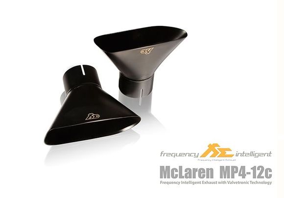 Fi Exhaust for Mclaren MP4-12c – Diamond Black Dual Tips.
