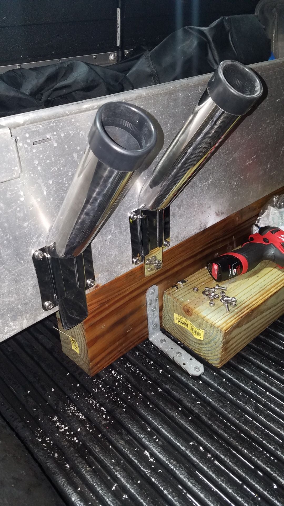 Custom Rod Holder / Toolbox Rod Holder - The Hull Truth - Boating and  Fishing Forum