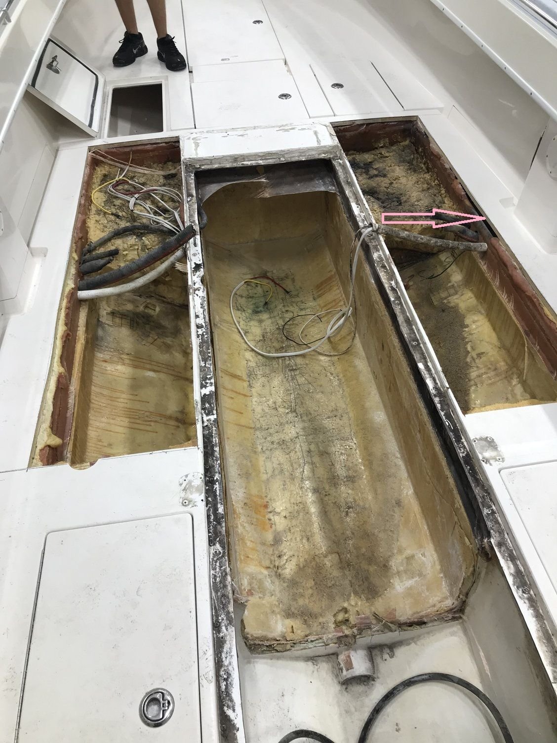 2004 Contender 25 open fuel tank replacement and refit The Hull Truth